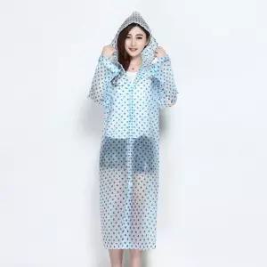 [오노마] ONM 도트무늬 우비 레인코트 비옷 우의