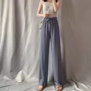 [오노마] ONM 여자 5컬러 데일리 루즈핏 쿨팬츠 찰랑찰랑 밴딩팬츠