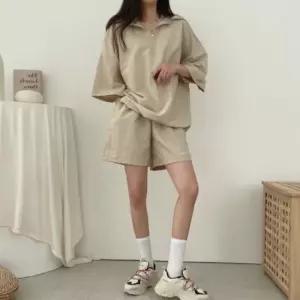 [오노마] ONM 남여공용 4컬러 여름 아노락 반팔반바지 트레이닝세트