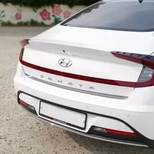 소나타 DN8 메탈 트렁크 가니쉬 차량용가니쉬 포인트가니쉬