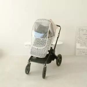 맘노코 유모차 모기장커버 레이스커버