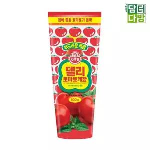 오뚜기 델리 토마토케찹 800g X 3개 토마토케찹 토마토케찹800g 오뚜기케찹 소스 조미료