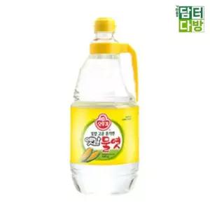 오뚜기 옛날 물엿 2.45kg X 2개 물엿 물엿대용량 오뚜기물엿 소스 조미료 양념장 요리소스