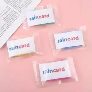 [오노마] ONM 일회용 휴대용 우비 우의 비옷 여름 소나기대비 레인