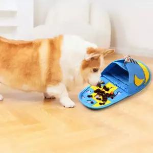 [콩심팥심]강아지 슬리퍼 장난감 애견용품 훈련 놀이 사료 간식숨김