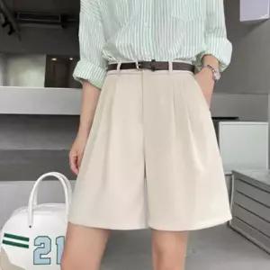 [오노마] ONM 여성 여름 데일리 일자핏 5부 정장반바지 반바지 슬랙