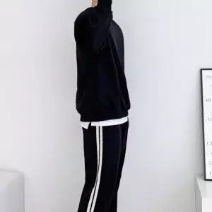 [오노마] ONM 남성 커플 맨투맨 테잎 라인 트랙 트레이닝 팬츠 세트