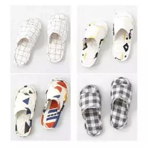 [무료배송] (쓰리몰) 발편한 이중쿠션 커플 거실화 면 실내화