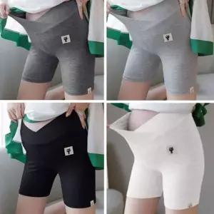 임산부 배보호 레깅스 반바지 여름 임신복 임부레깅스