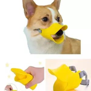 [에이치플러스몰]SPS 애견 강아지 입마개 마스크 마우스핏 오리모양