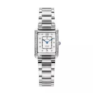 자크 드 마누어 Emily 스위스 메이드 여성용 스퀘어 시계 JWL05501