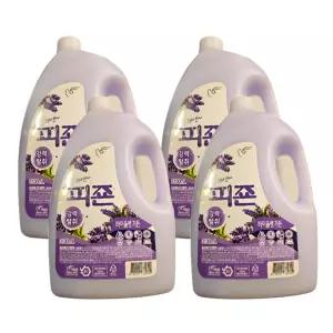 피죤 섬유유연제 바이올렛가든 3100ml 4개