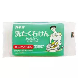 일본 카네요 세탁비누 빨래비누 손세탁 찌든때 제거 애벌 150g