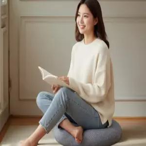 자연분만 도넛 방석 쿠션 임산부 도나스 치질 베개 고밀도 원형