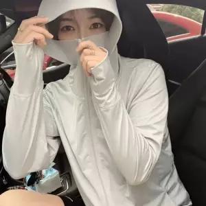 캡내장래쉬가드 후드집업래쉬가드 중년여성수영복