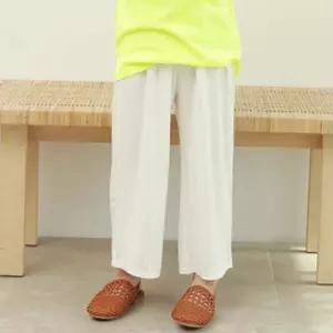 팬츠 키즈 썸머 통기성이 좋은 일자 통바지