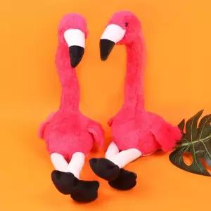 웃긴 말따라하는 홍학 인형 플라밍고 소리나는 장난감