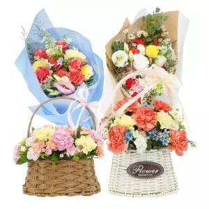 화이트데이 로즈데이 결혼기념일 꽃배달서비스 꽃바구니 오만플라워