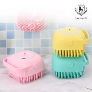 딩동펫 반려동물 샴푸 브러쉬 마사지 털 관리 목욕 용품 말랑 MNS