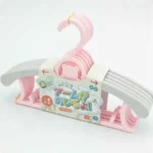 (5P 핑크) 옷걸이/어린이/유아/상의/아동용/아이방/옷장용/키즈/가정용/유아동/유아복/아동복/사이즈/조절