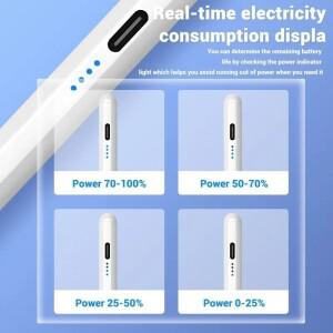 호환 Microsoft Surface Pro 11 /10/Pro9/X 6/5/4 Go 1/2/3 BOOK 태블릿 터치 스크린 펜용 액티브 스타일러