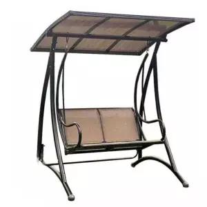 2인용 흔들그네의자 스윙벤치 야외 정원 카페 공중