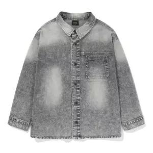 [롯데백화점]블루테일 그레이 데님 셔츠AAA1BL01GY