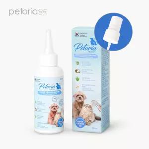 펫토리아 반려견 고양이 털 관리 에센스 스팀브러쉬 전용 티트리 디탱글러 120ml 1개