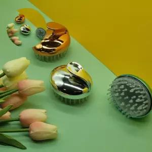 샴푸브러쉬 실리콘 솔 케어 관리용품 각질 두피마사지