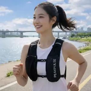 트레일러닝 초경량 마라톤 러닝조끼 등산가방 남녀공용 조끼 물통보관 베스트 조깅