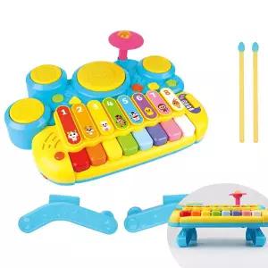 시온티앤지 핑크퐁 아기상어 드럼 실로폰 피아노 악기장난감