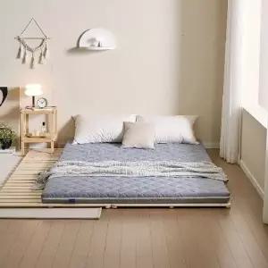 세인트블랑 7cm 3단 접이식 매트리스(리뉴얼)+보관가방_퀸