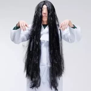 대머리 대 귀신가발 연극 공연 파티소품 파티 할로윈