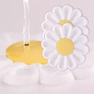 데이지 2P 홈카페 소품 브런치 티코스터 방수 컵받침대 화이트 가벼운