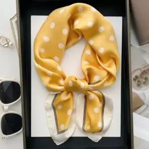 사각스카프 봄 여름 포인트 미니 스카프 스카프 남자 실크 매는법 봄