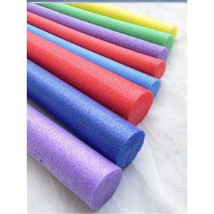 스폰지 스틱 폼 8 지름수 수영부력바 인명구조 스펀지 길이75 옐로우