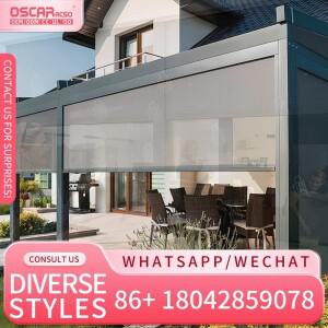 고 저가 실내 수동 창문 차양 롤스크린 가정 사무실 발코니용 롤링 블라인드 인기  상품