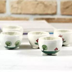 [콩심팥심]사케잔 전통찻잔 작은잔 찻잔세트 소주잔 예쁜소주잔