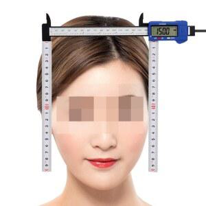 머리 얼굴 두께자 게 블루 골반 직각 디지털자 신체 측정 둘레 도구