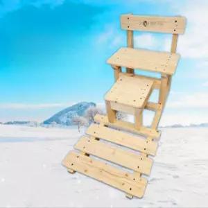 얼음썰매 등받이 축제 얼음 전통 스노우 썰매 스케이트