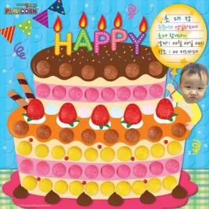 플레이콘 모자이크(케익)