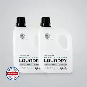 아이너바움 유아 아기 신생아 허브식초 세탁세제 2.8L 2개세트