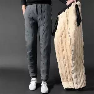 겨울 융털 방한 트레이닝 츄리닝 팬츠 기모바지 방한 패딩바지