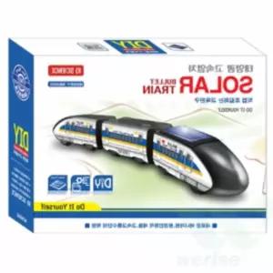 위라이즈 태양광 열차 조립 장난감 피규어소품 프라모델공구세트 기차모형 기차프라레일 유아교구