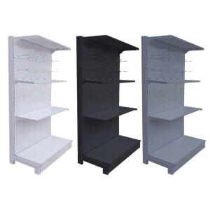 보드 철제 옷걸이 높이조절 타공판 스탠드 20걸이 길이50 서브랙 걸이 진열대 타공 135 4단 40 70