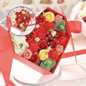 쌍문상회 포장 생신 선물 돈나오는용돈박스 비누꽃 감동적인