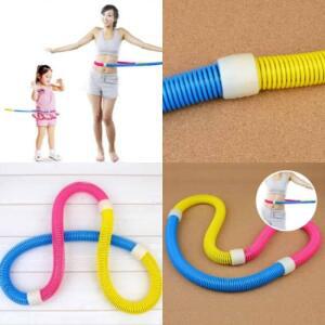 [2개구성] 스프링 실내 약수터 생활 회전 빼기 어린이 훌라후프 야외 공원 성인 식 운동기구 KWFKL3I1