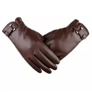 스마트폰터치가죽장갑 겨울 방한 군인 정장 군용 기모 보온