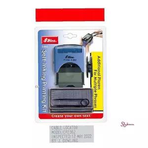 DIY 셀프 스탬프 직인 적색 도장 맞춤형 1P def652