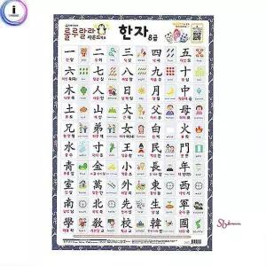 룰루랄라 유아 드벽보 양면 사운 학습벽보 한자mno138